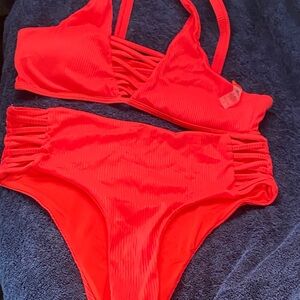 Tinibikini Red Bikini Set large